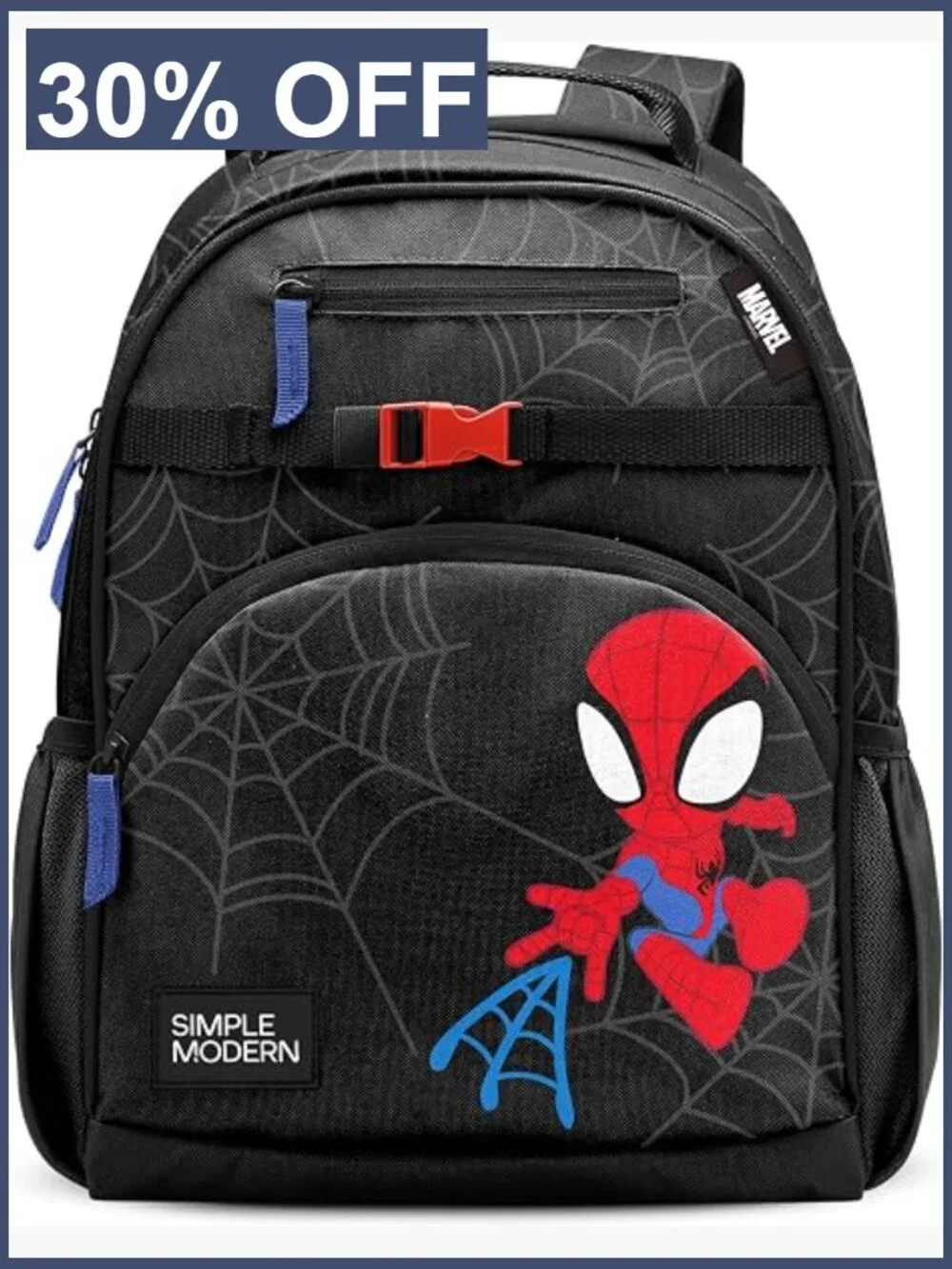 Kids Marvel Spidey Backpack 12L School Bookbag Toddler Preschool Kindergarten